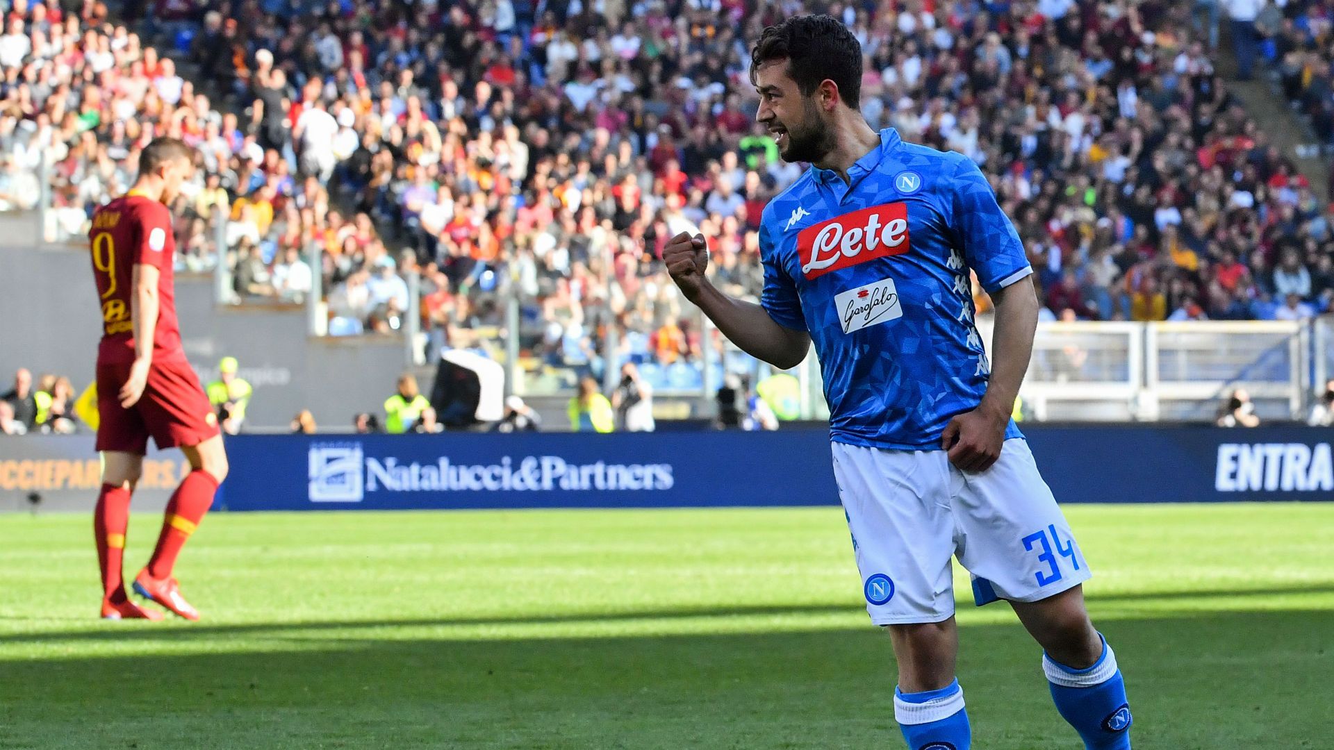 Amin Younes Roma Napoli