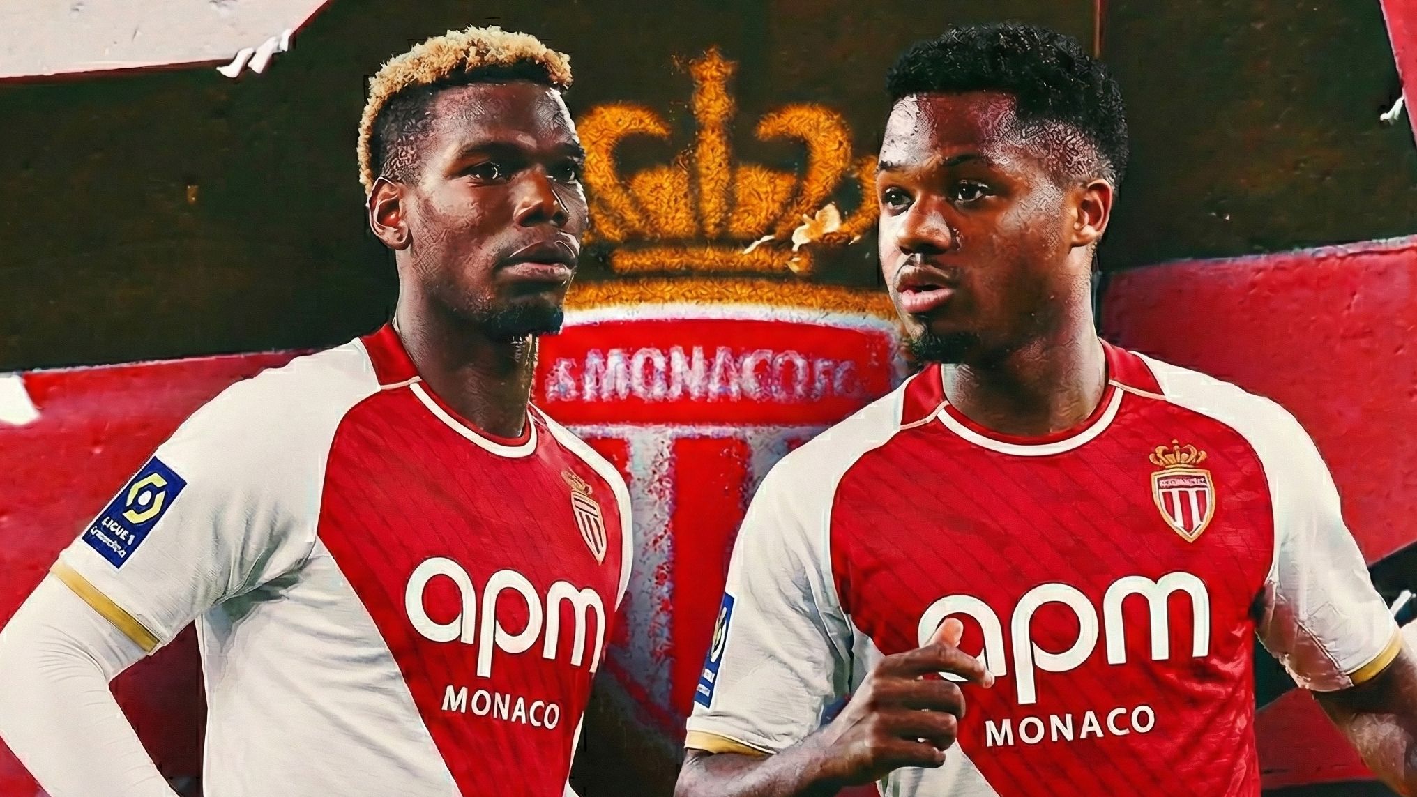 Paul Pogba Ansu Fati Monaco (Goal Only)