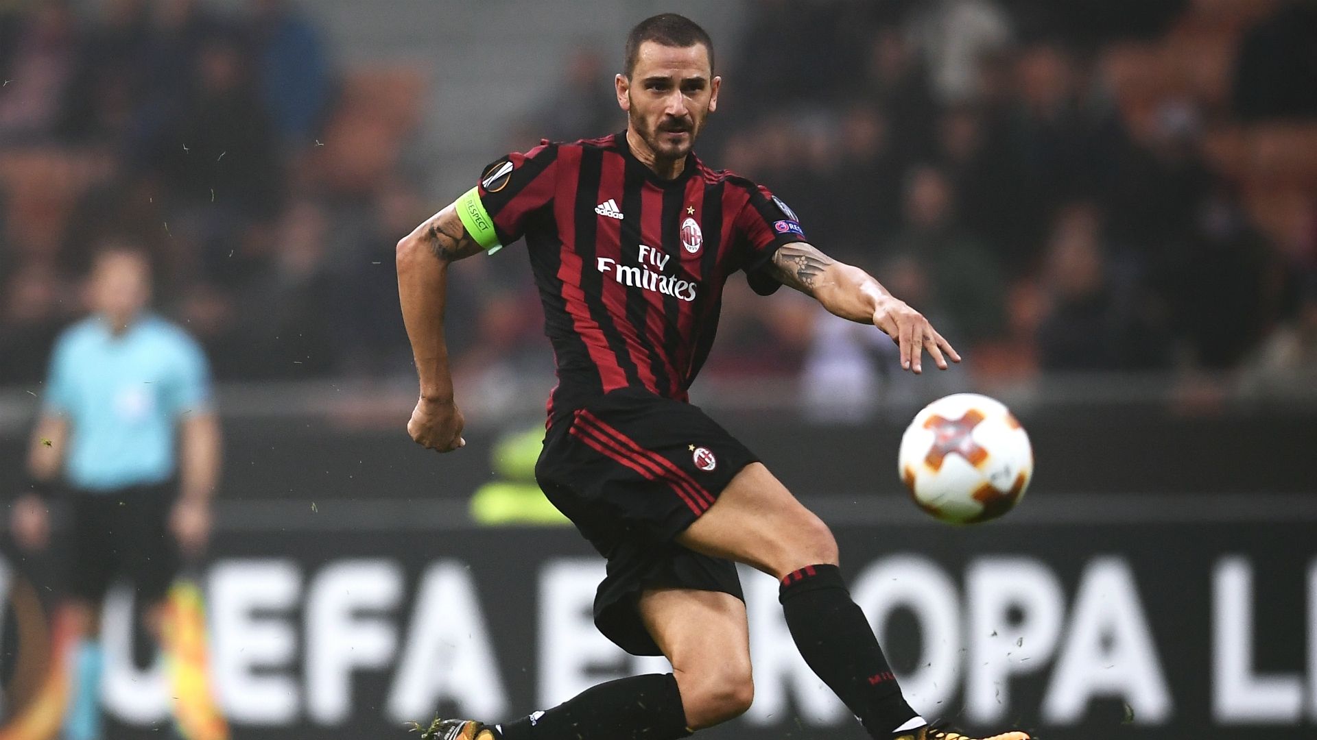Leonardo Bonucci Milan AEK Athens UEFA Europa League 10192017