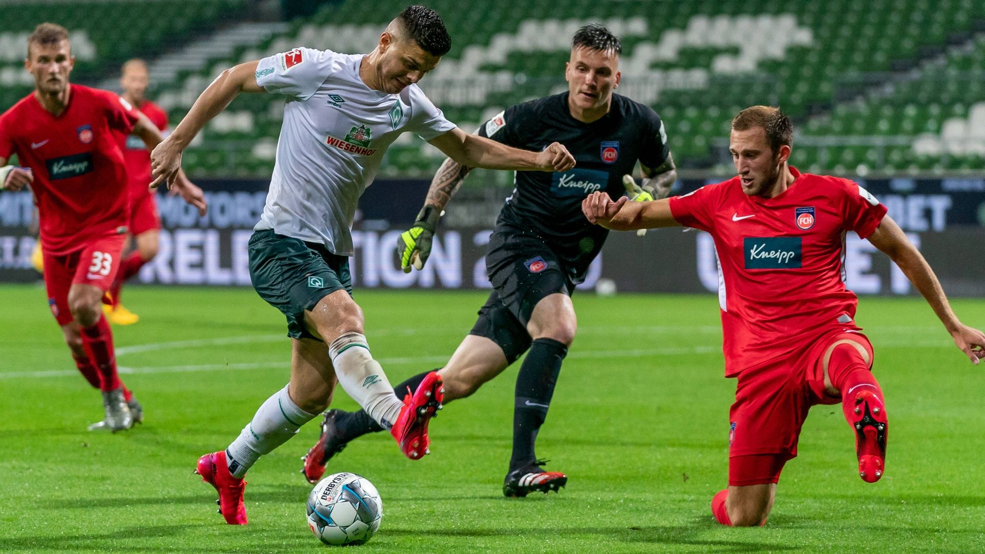 GER ONLY Werder Bremen Heidenheim Bundesliga Relegation 02-07-2020