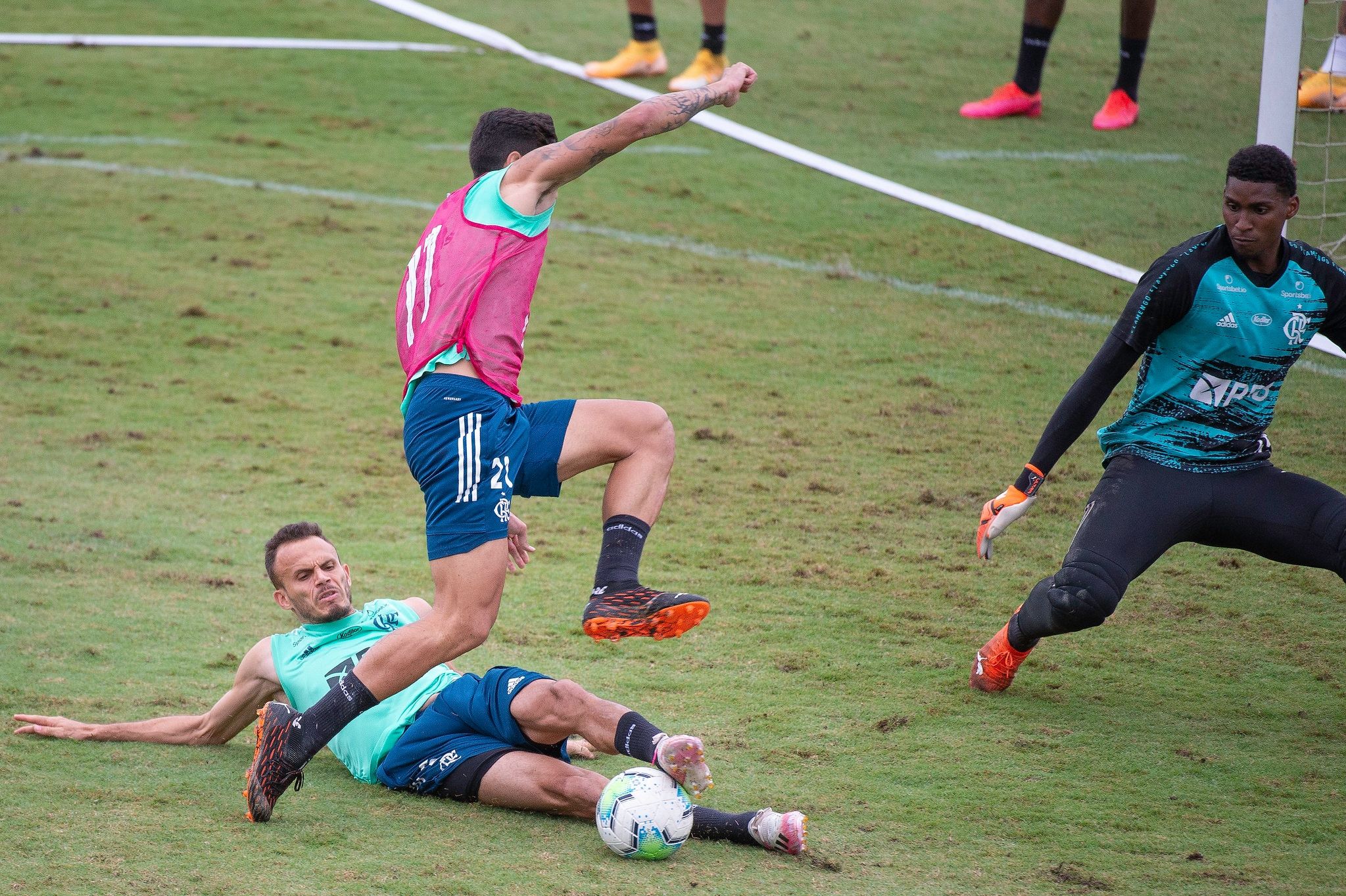 Rene e Pedro Flamengo