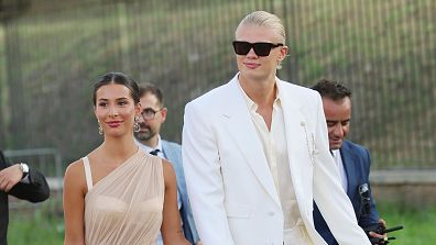 Erling Haaland Isabel Haugseng Johansen 2025