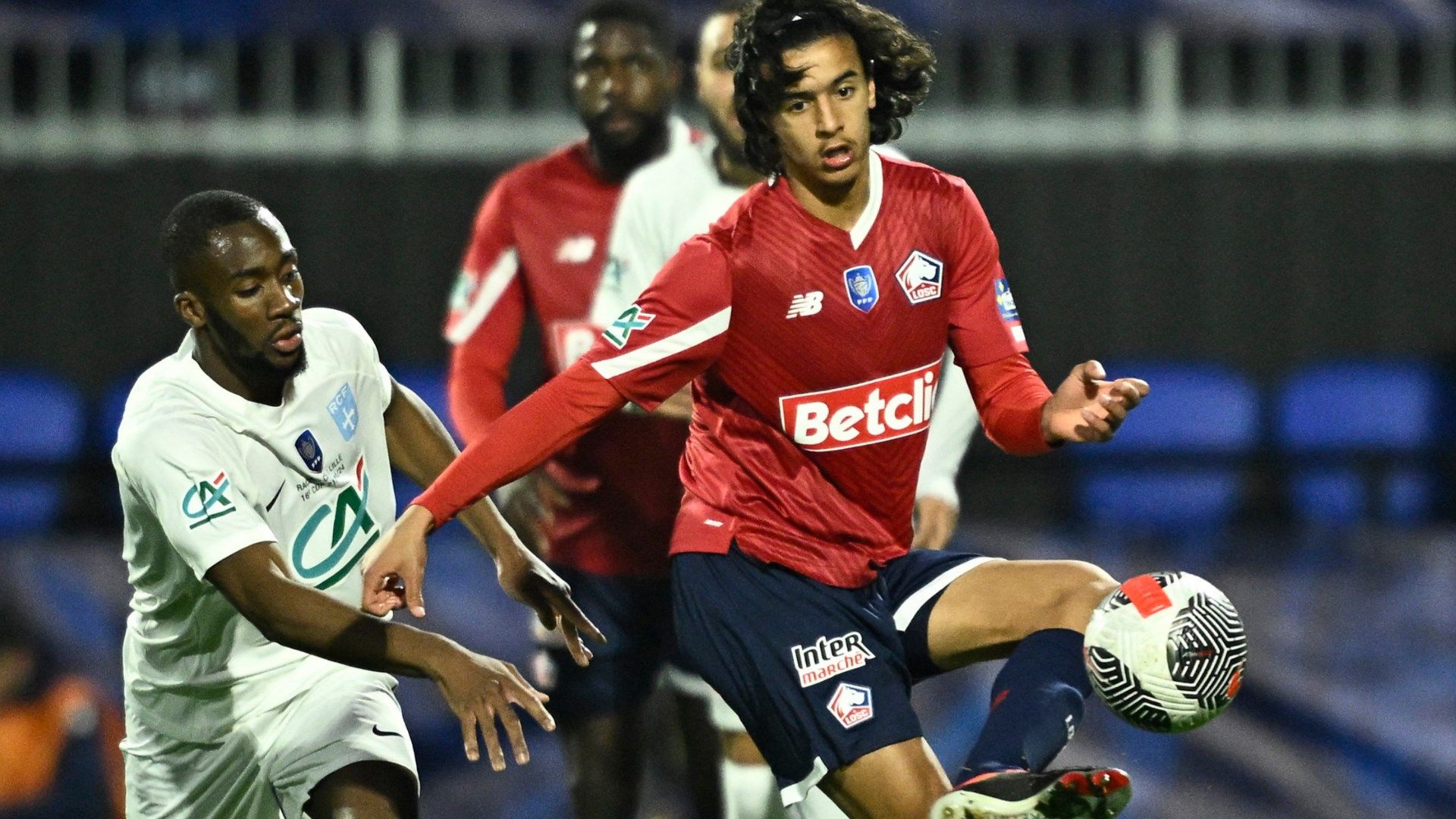 Ayyoub Bouaddi Lille Racing 2023-24