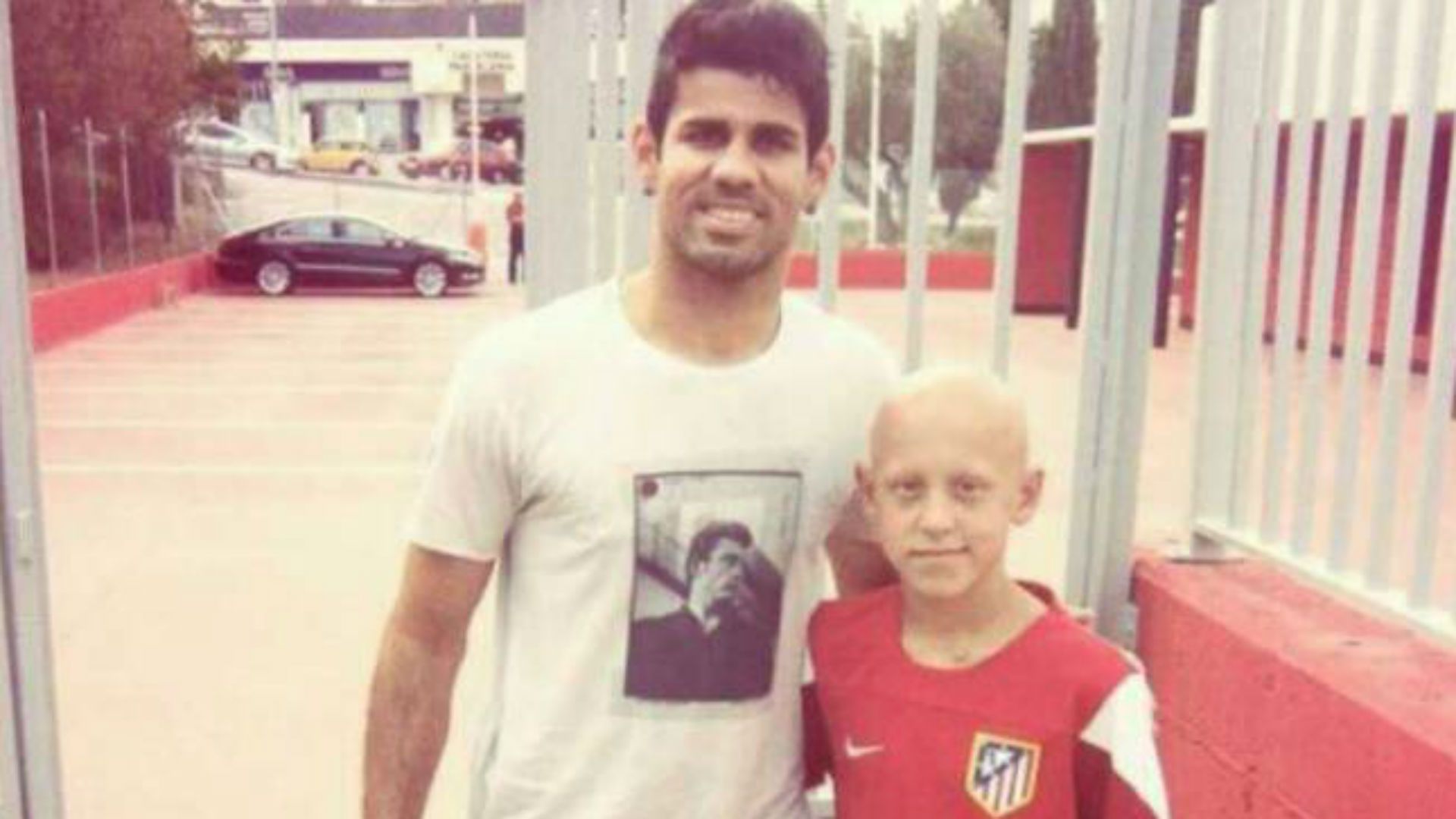 Diego Costa Víctor Mollejo Atlético Madrid