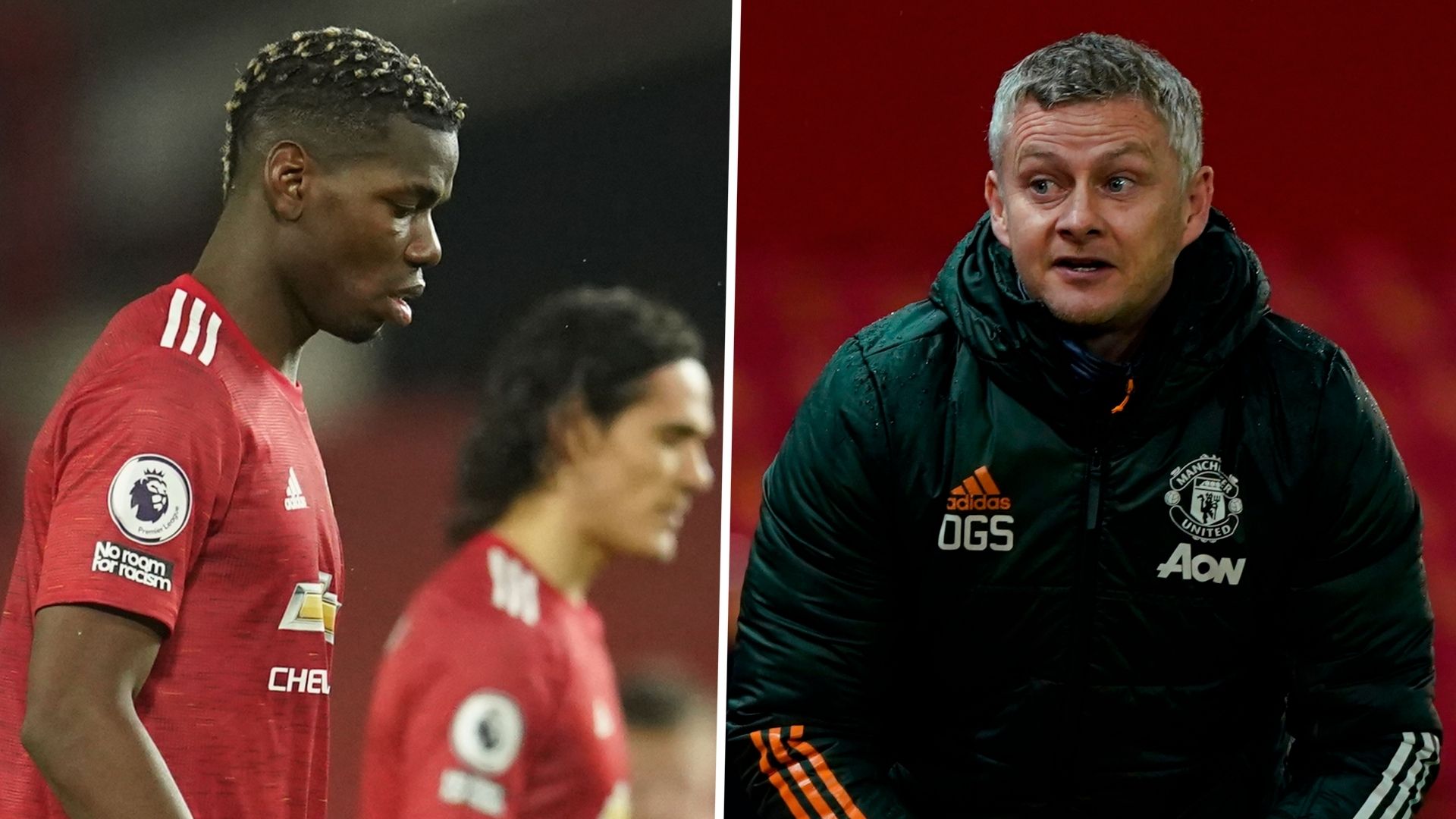 Paul Pogba Ole Gunnar Solskjaer Man Utd GFX