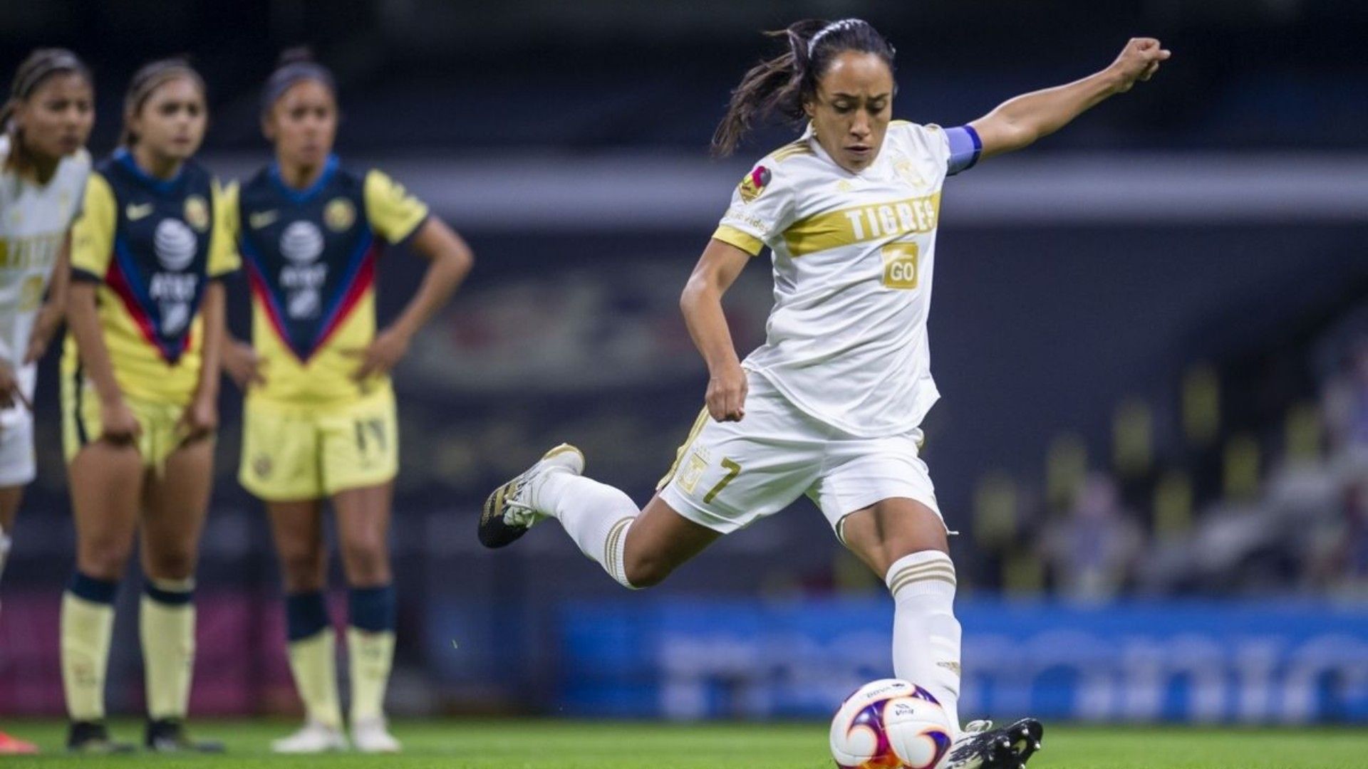 Liliana Mercado América Femenil Tigres Femenil Guardianes 2021 Liga MX Femenil