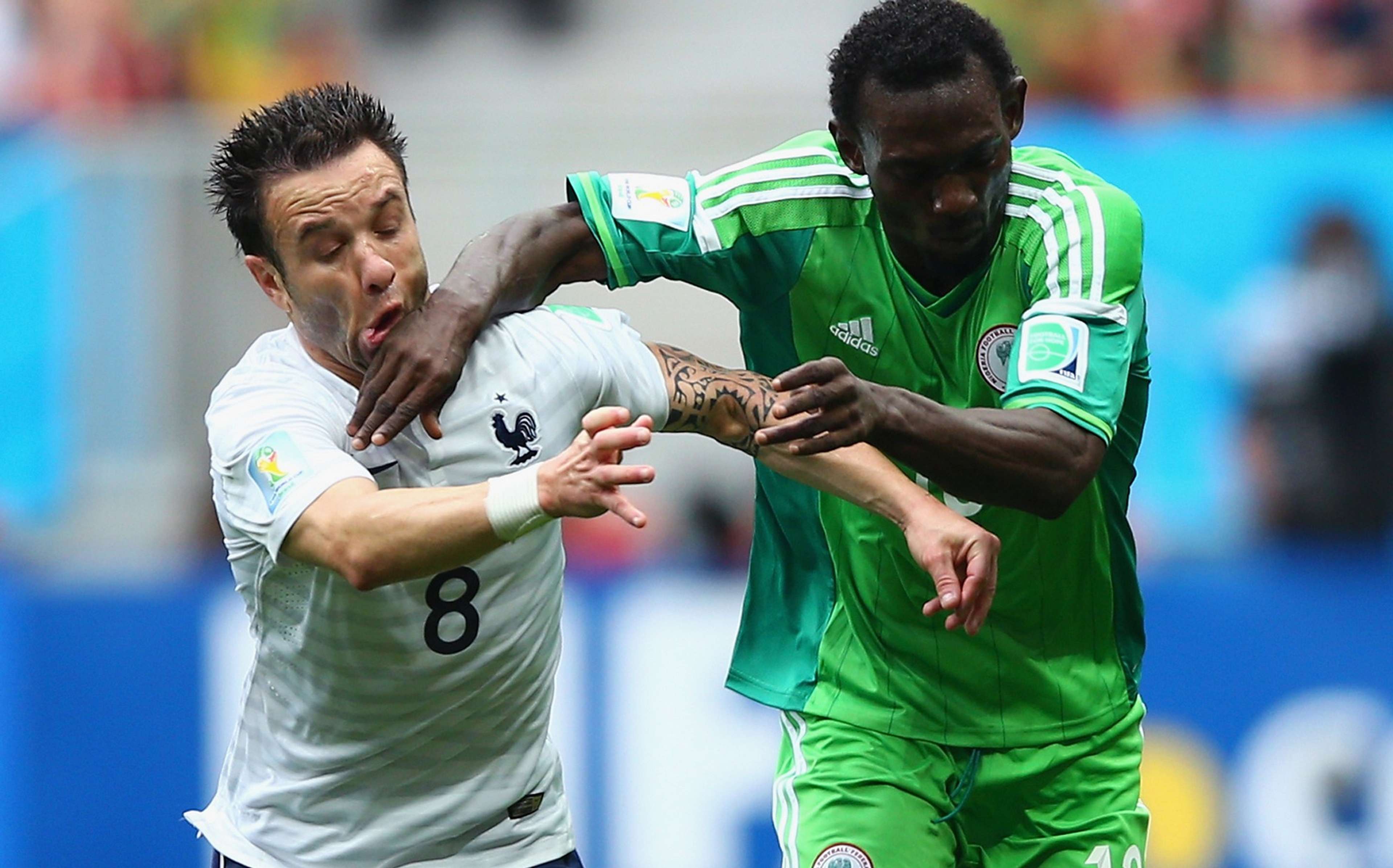 Mathieu Valbuena Juwon Oshaniwa France Nigeria World Cup 06302014