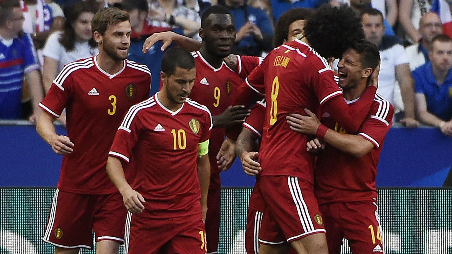 Marouane Fellaini France Belgium Friendly 07062015