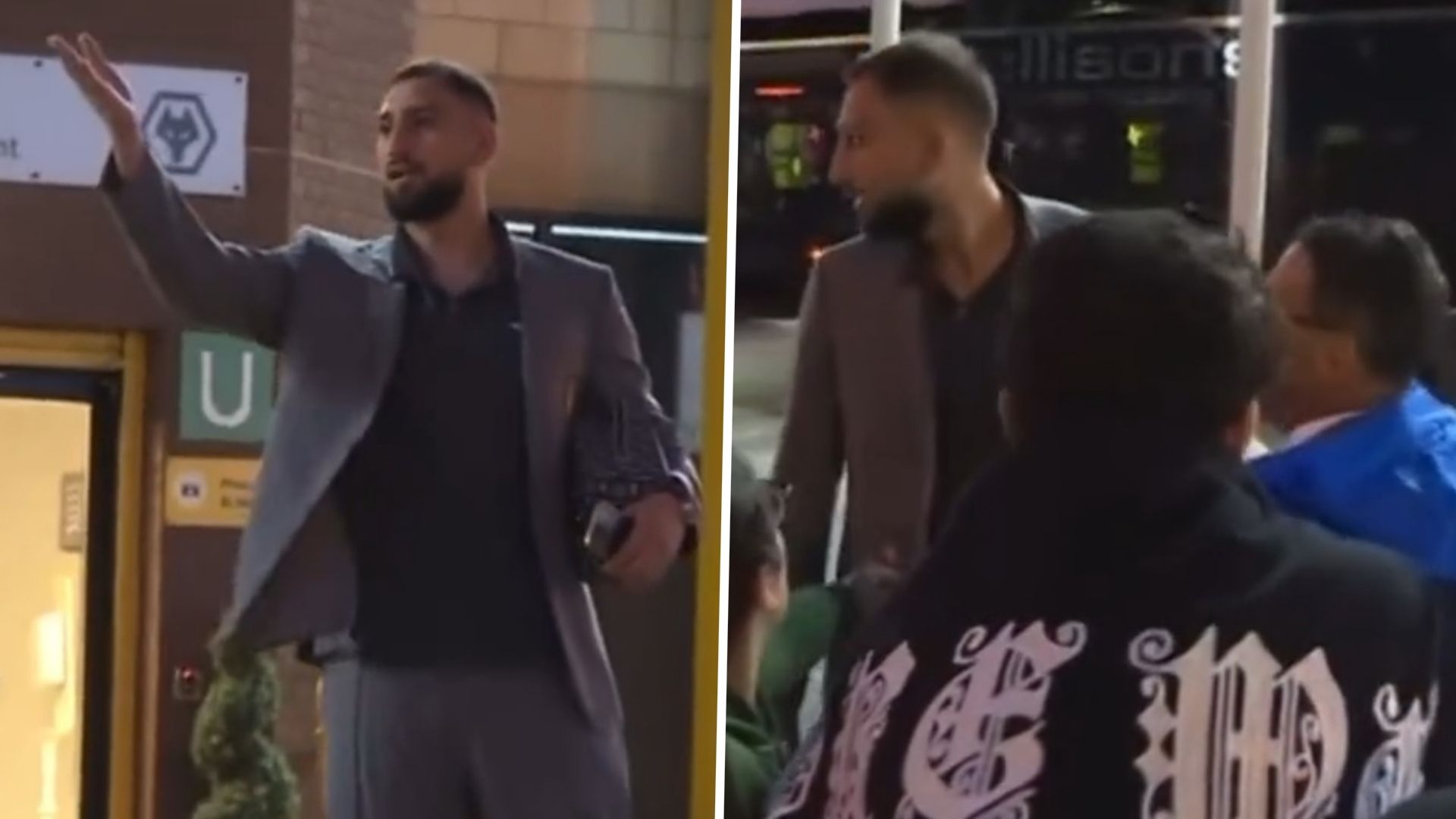 Donnarumma Fans England Italy