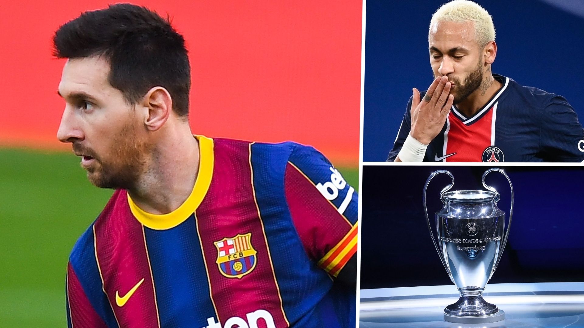 Barcelona PSG Champions League 2020-21