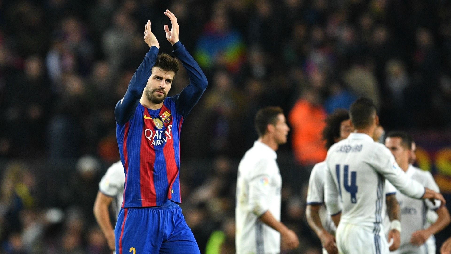 Piqué Barcelona Real Madrid