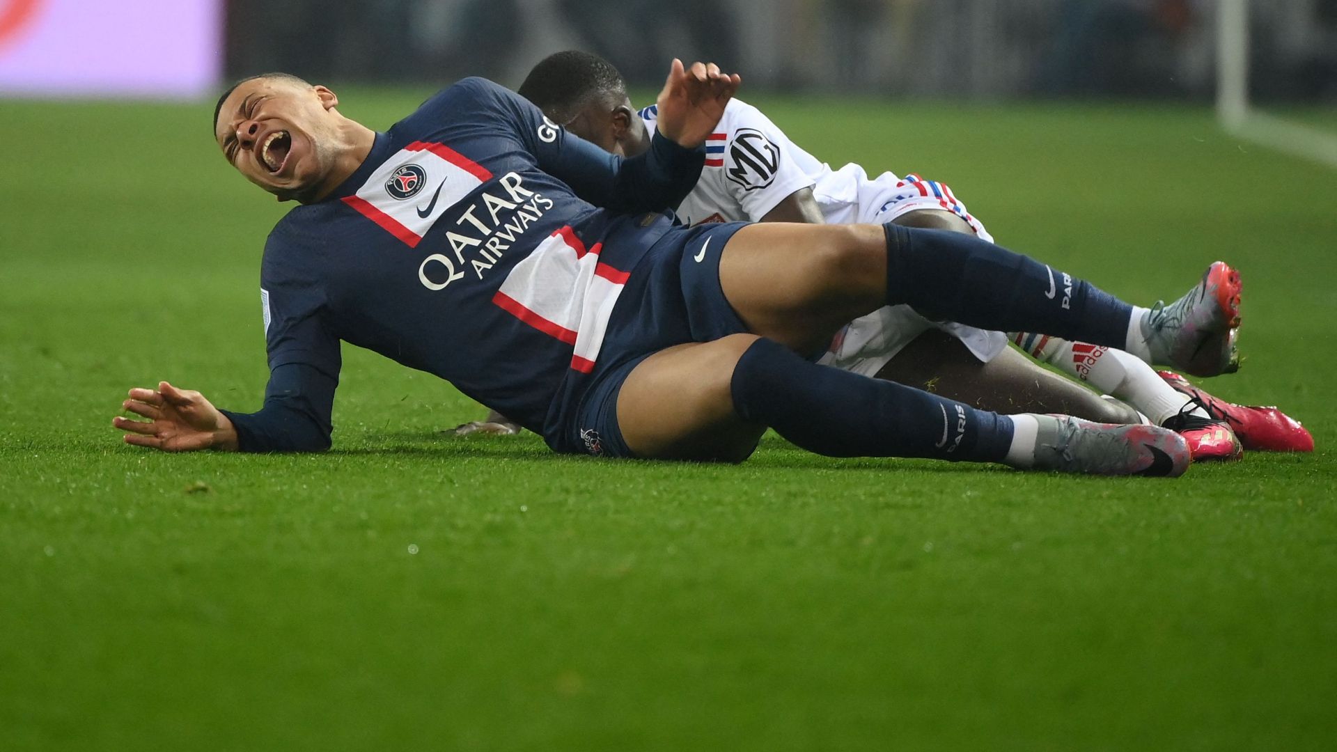 Kylian Mbappe PSG Lyon Ligue 1 02042023