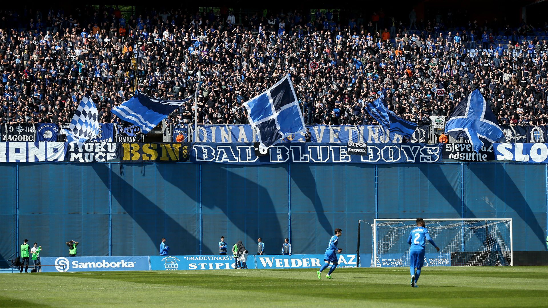 dinamo hajduk - fans - hnl - 22042017