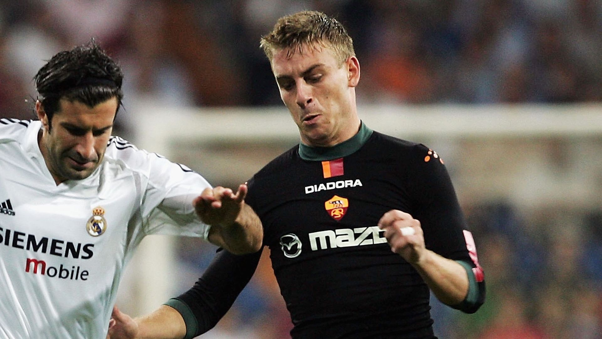 de rossi roma real madrid 2004