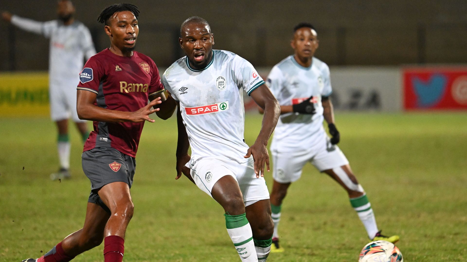 Genino Palace & Victor Letsoalo, Stellenbosch vs AmaZulu, May 2024