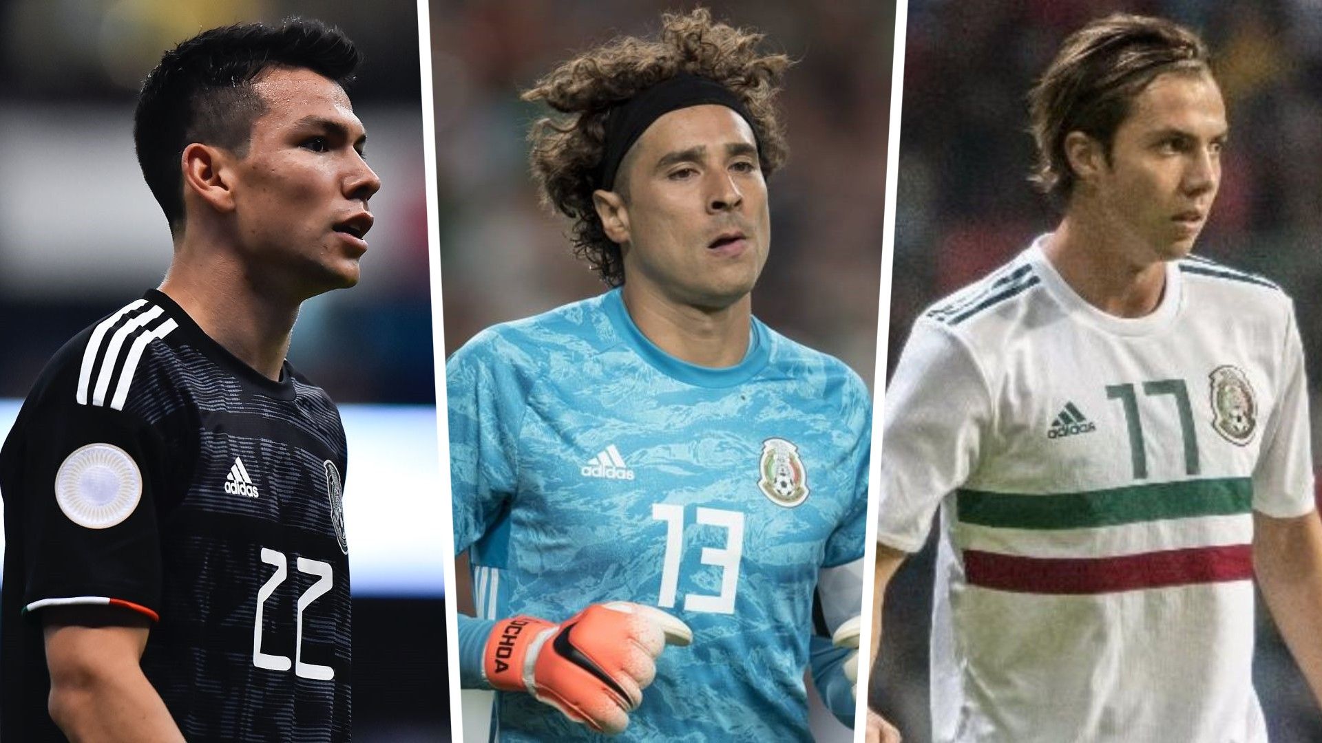 Chucky Lozano Memo Ochoa Sebastián Córdova