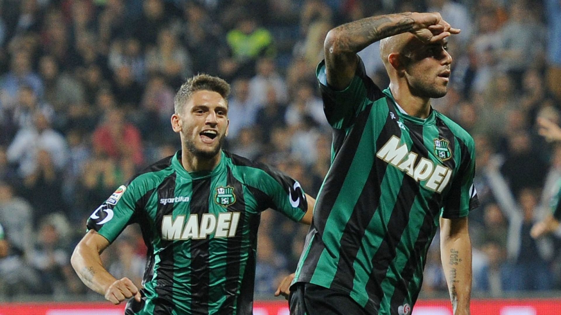 Simone Zaza Domenico Berardi Sassuolo Juventus Serie A 18102014