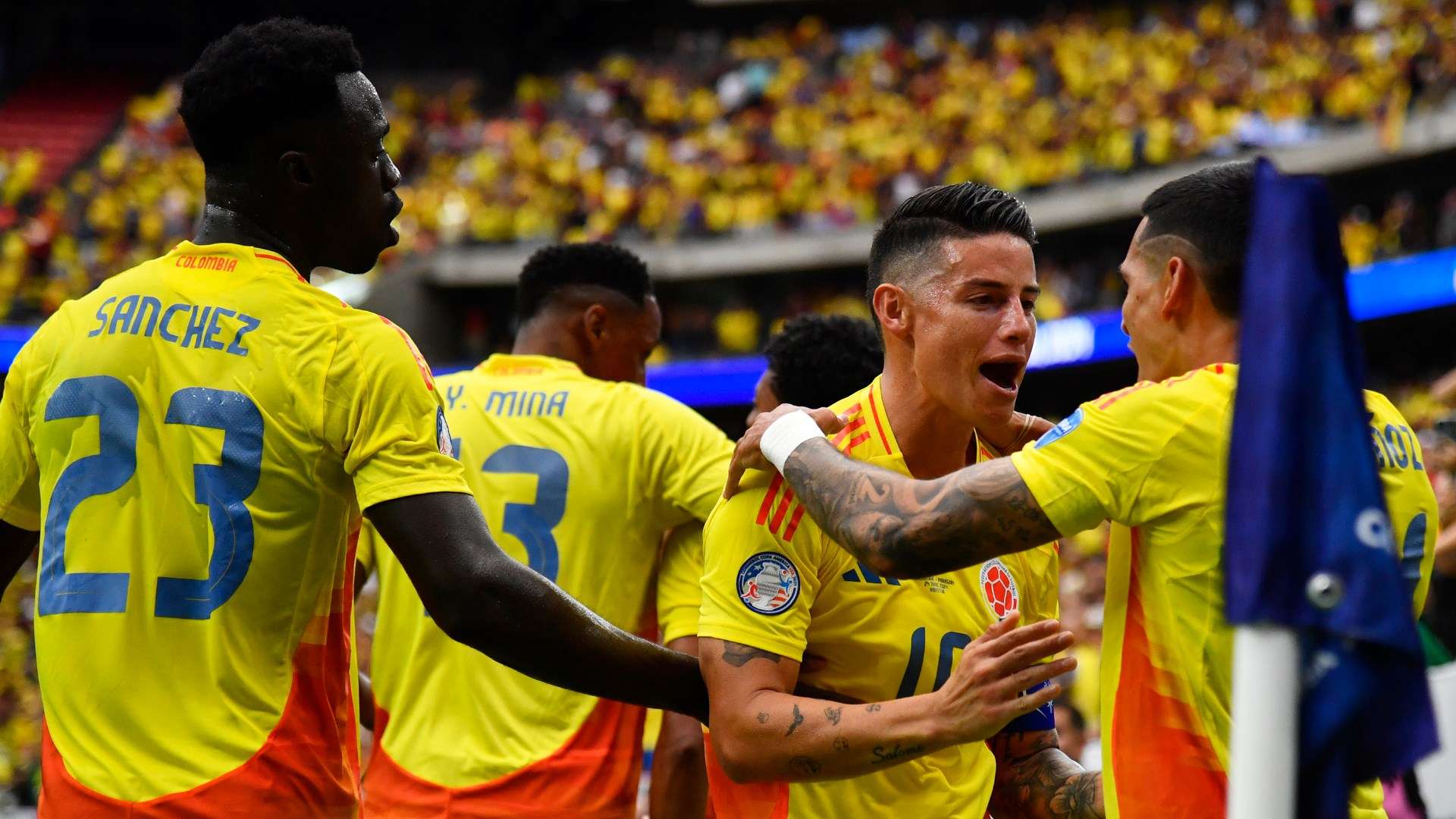 James Rodriguez Colombia 2024