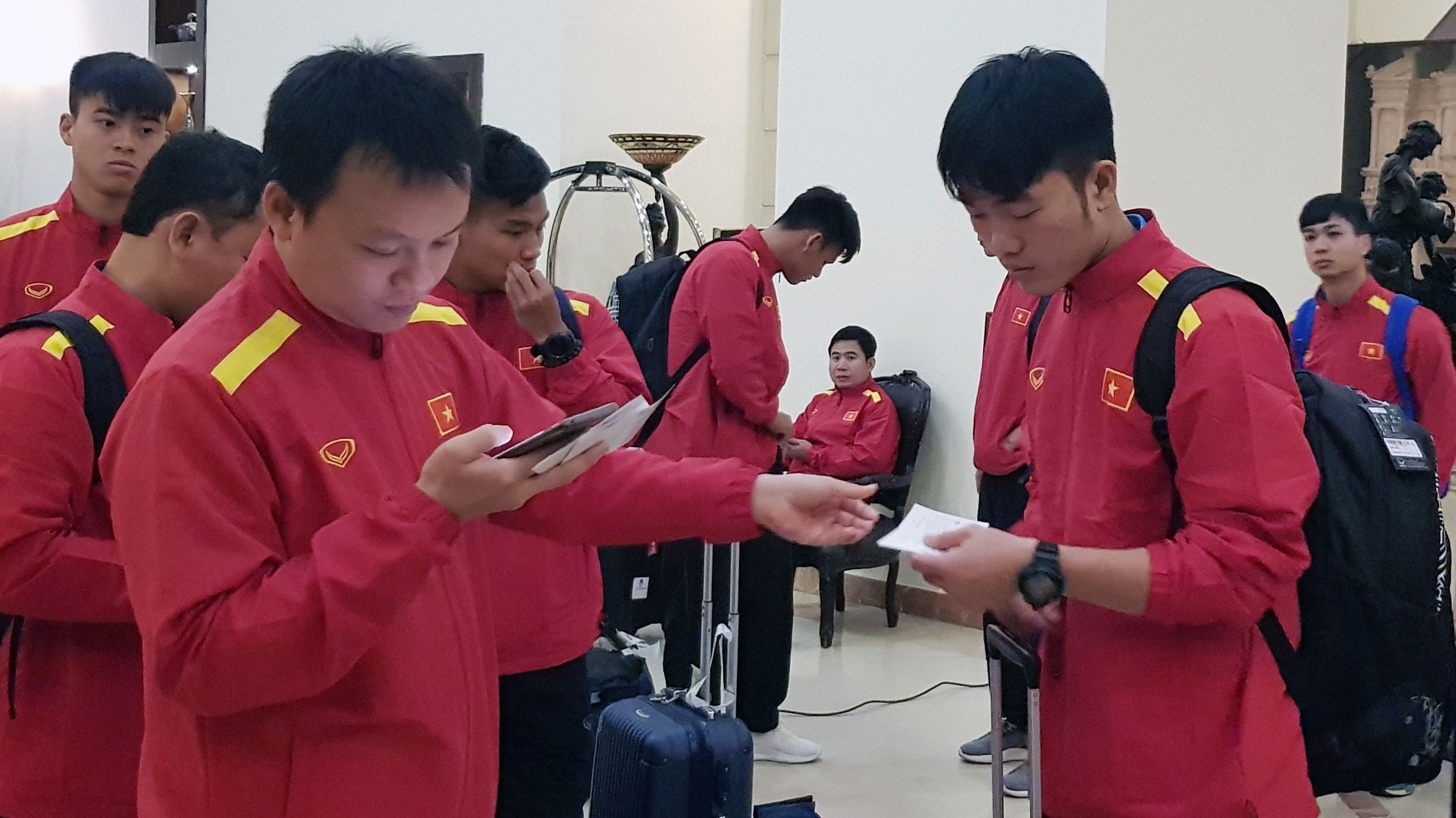 ĐT Việt Nam tới Jordan