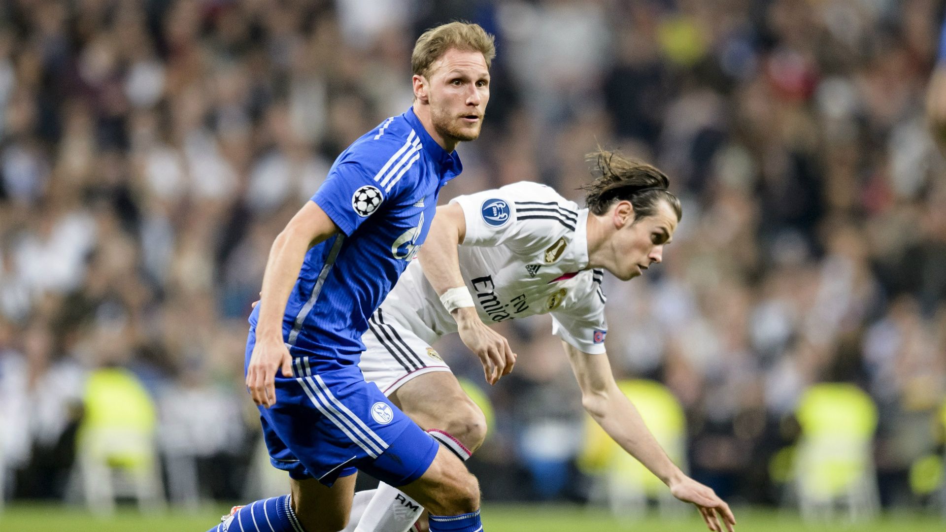 Benedikt Hoewedes Gareth Bale Real Madrid Schalke 04 UEFA Champions League 03102015