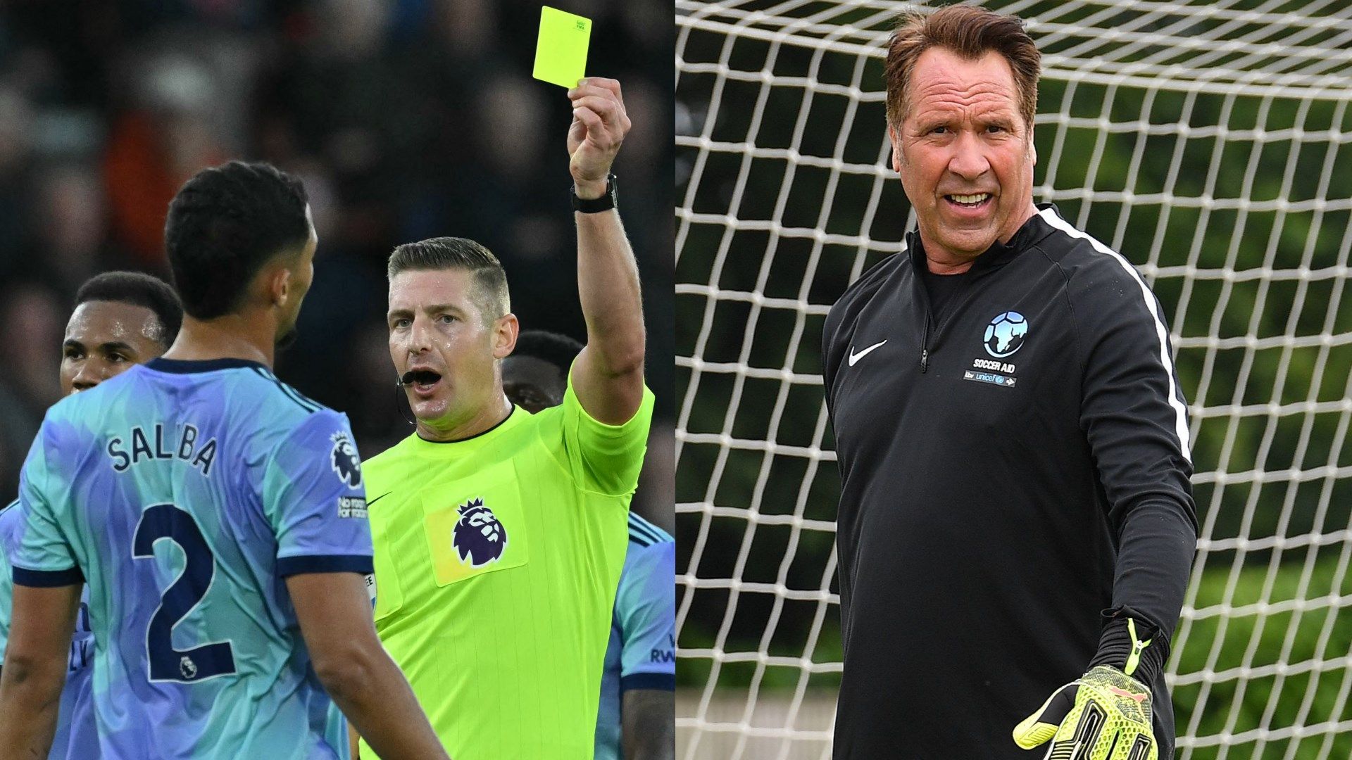 William Saliba David Seaman