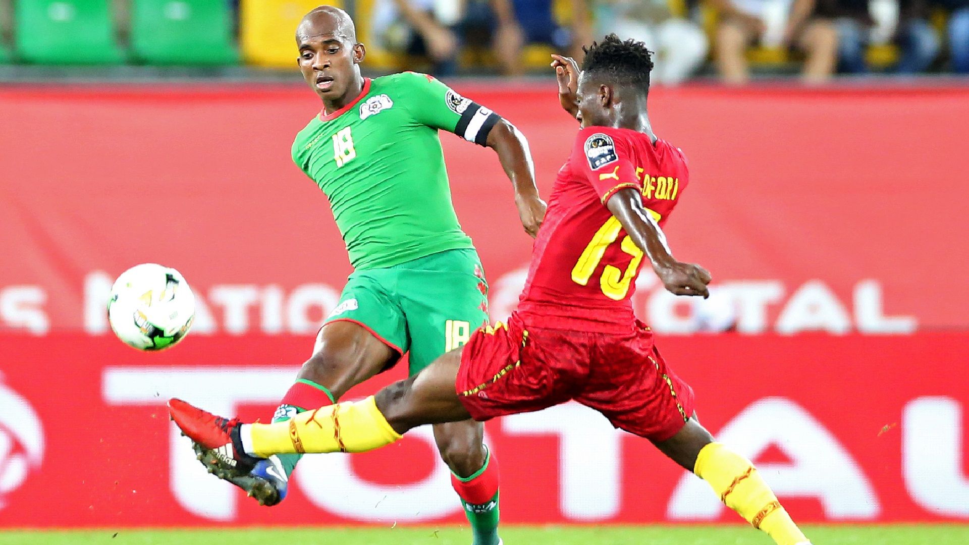 Charles Kabore of Burkina Faso & Ebenezer Ofori of Ghana