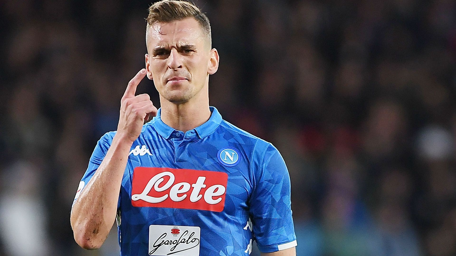 Arek Milik Napoli Serie A