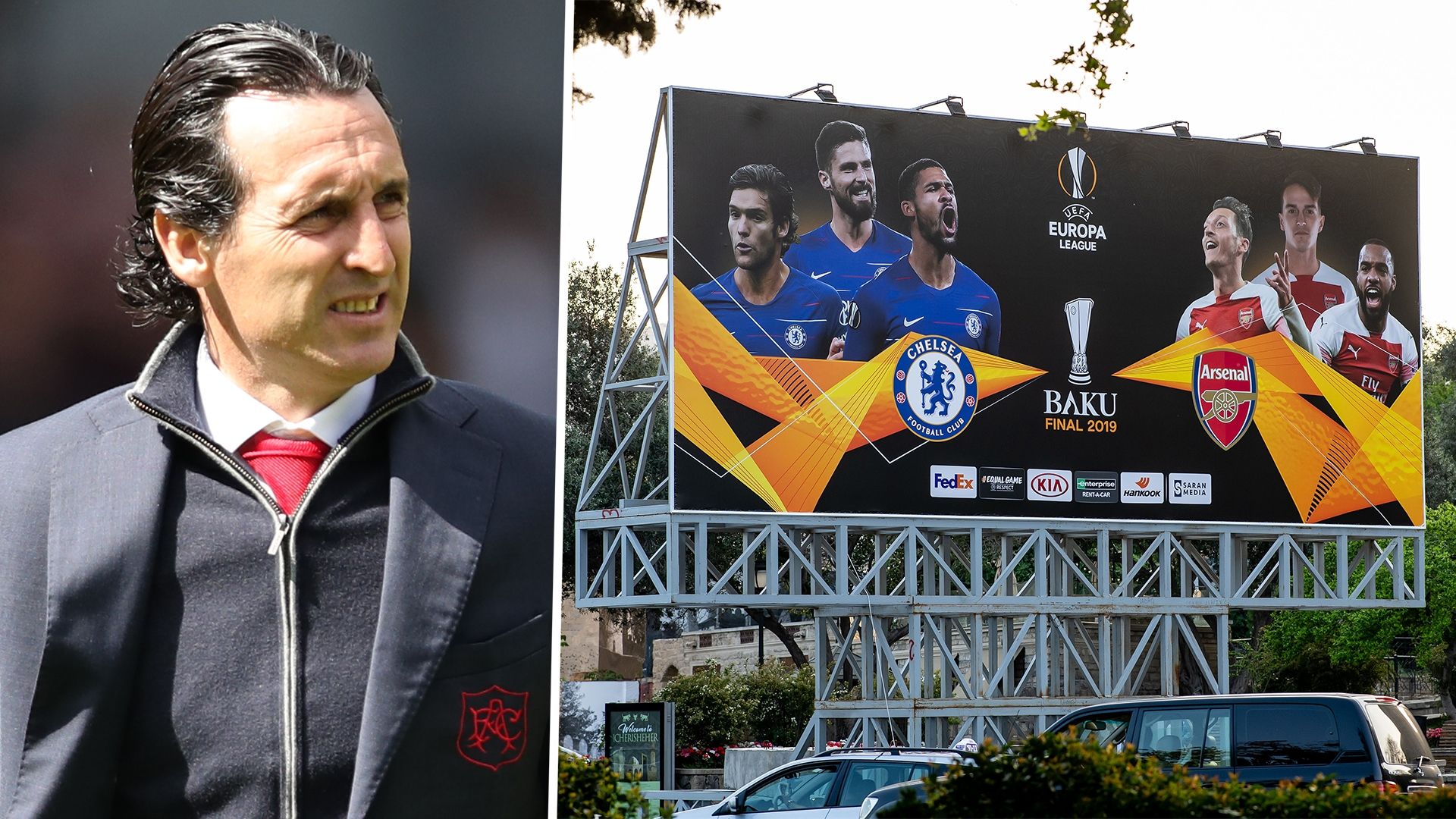 Unai Emery Arsenal Baku 2019