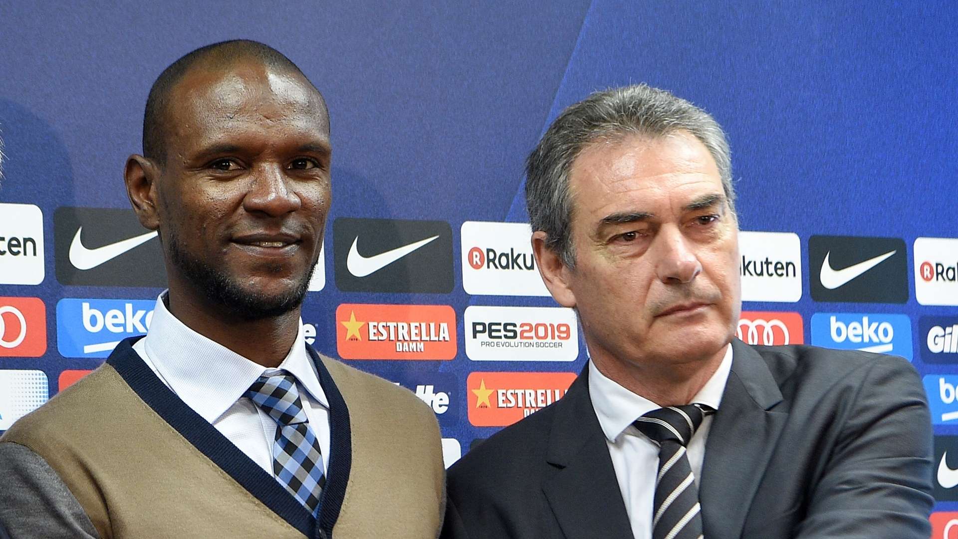 Eric Abidal & Pep Segura - Barcelona 2018