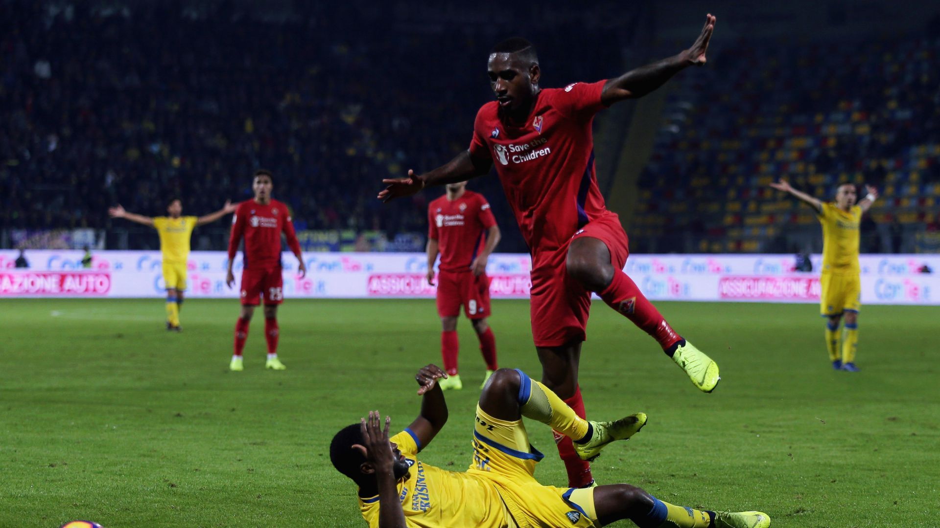 Joel Campbell Gerson Frosinone Fiorentina