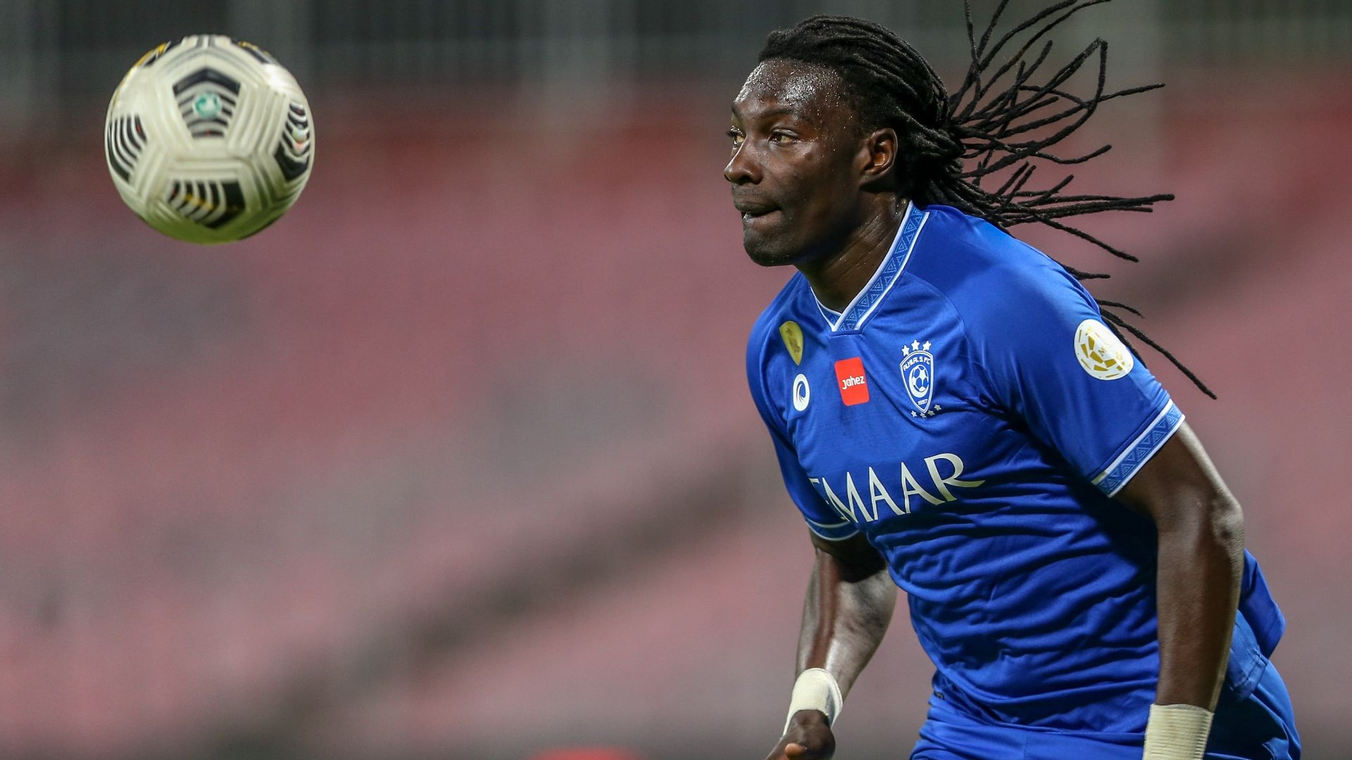 Bafetimbi GomisAl Hilal Al Ittihad SPL 09 April 2021