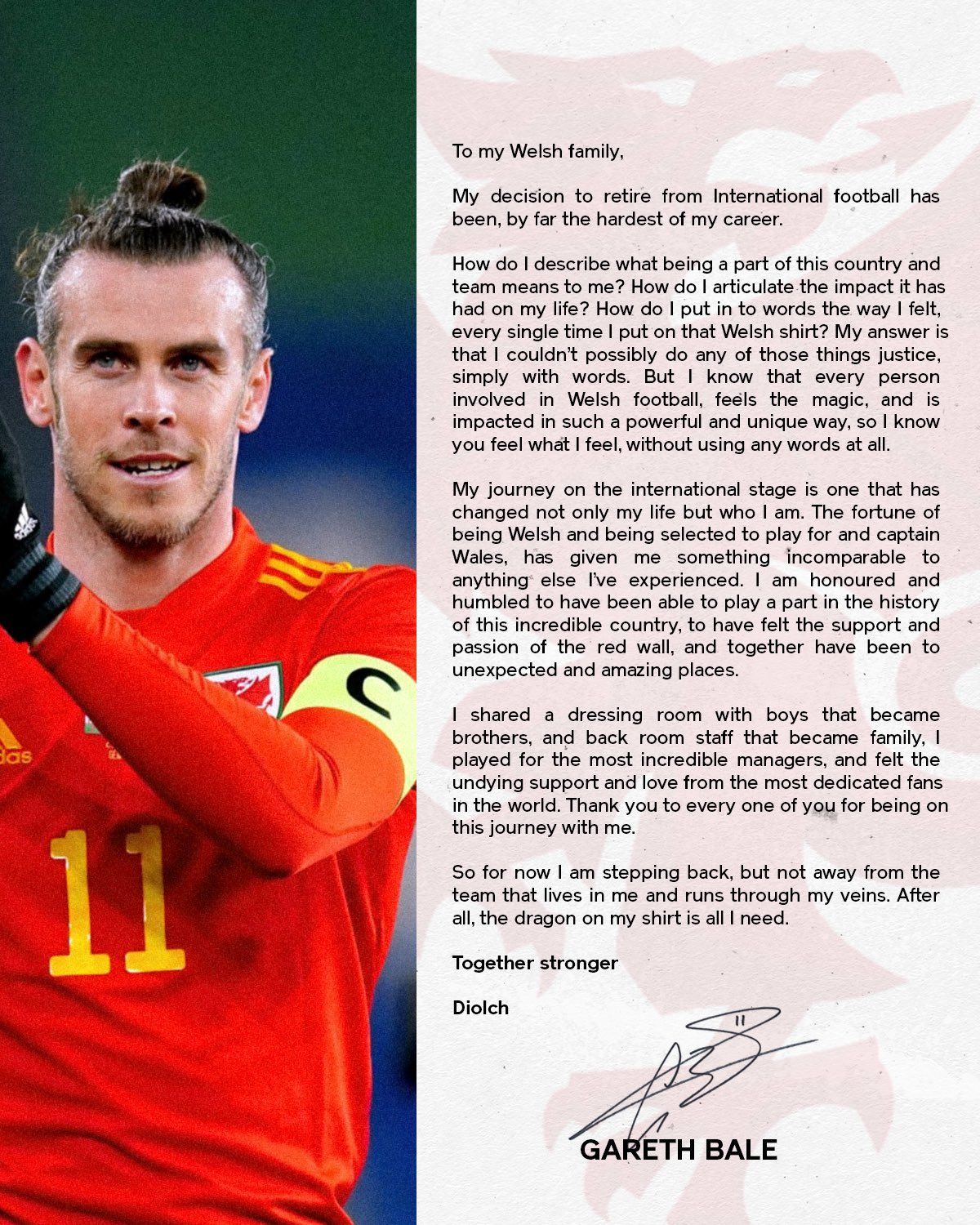 gareth bales wales post