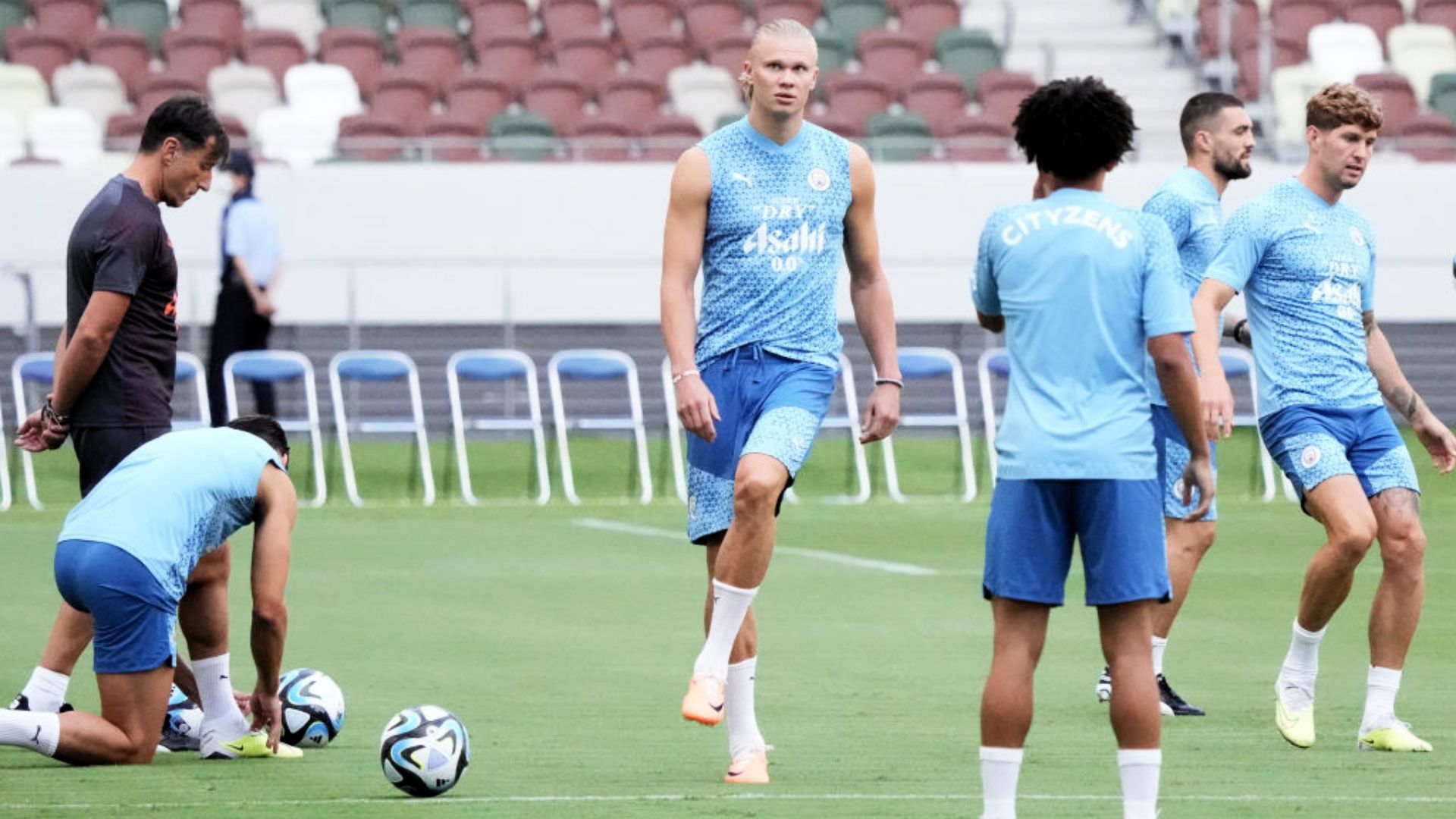 Erling Haaland Manchester City Tokyo 2023 2024