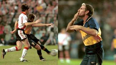 martin palermo boca river 1999
