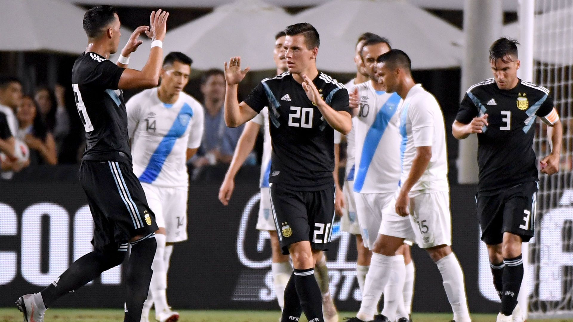 Funes Mori Giovani Lo Celso Argentina Guatemala Amistoso 08092018