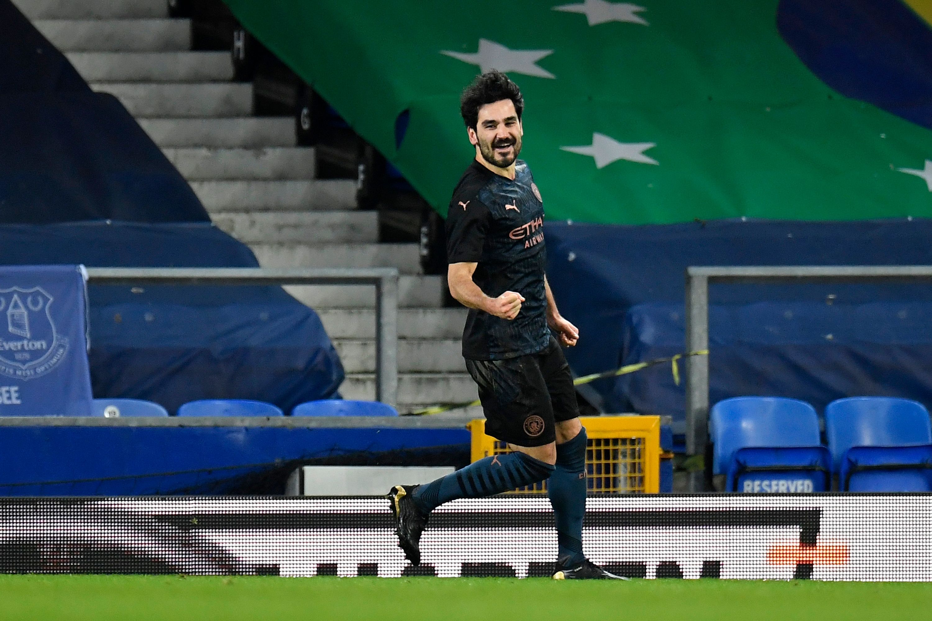 İlkay Gundogan Everton vs Manchester City 03.20.2021