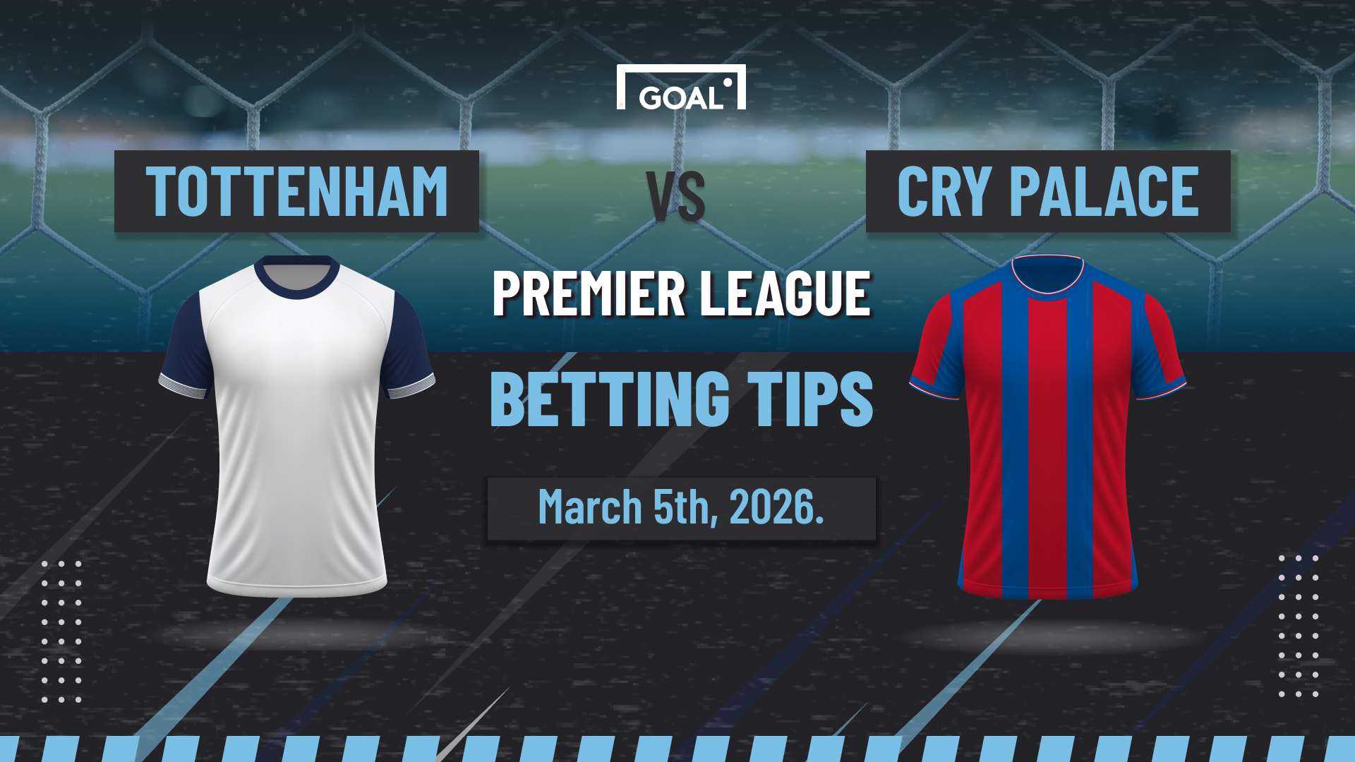 Tottenham Hotspur vs Crystal Palace predictions