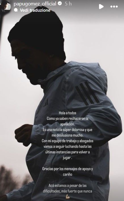 Papu Gomez Instagram 
