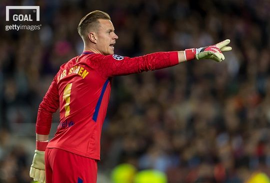 FC바르셀로나 골키퍼 테어 슈테겐. 사진=게티이미지