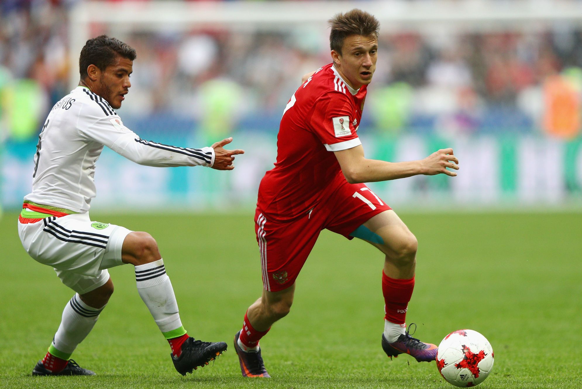 Golovin Russia Dos Santos Mexico