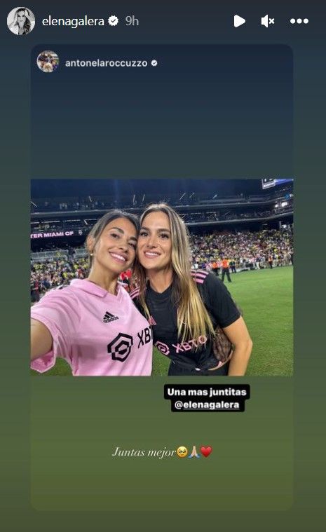Antonela Roccuzzo Elena Galera