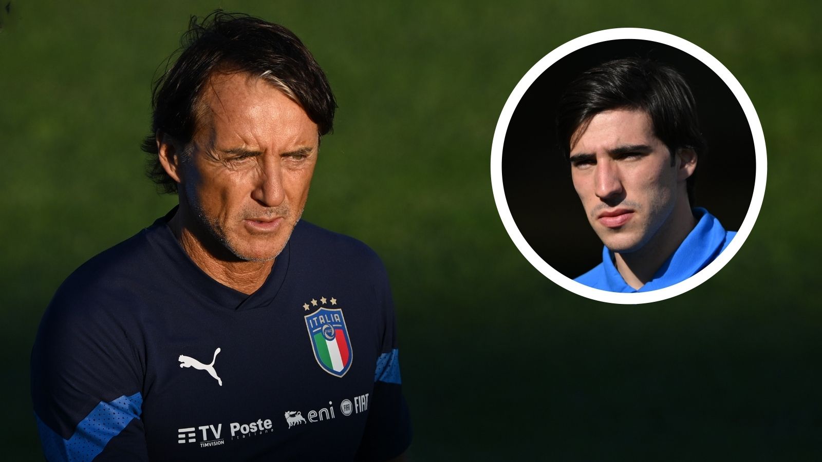 Roberto Mancini Sandro Tonali Italy 2022