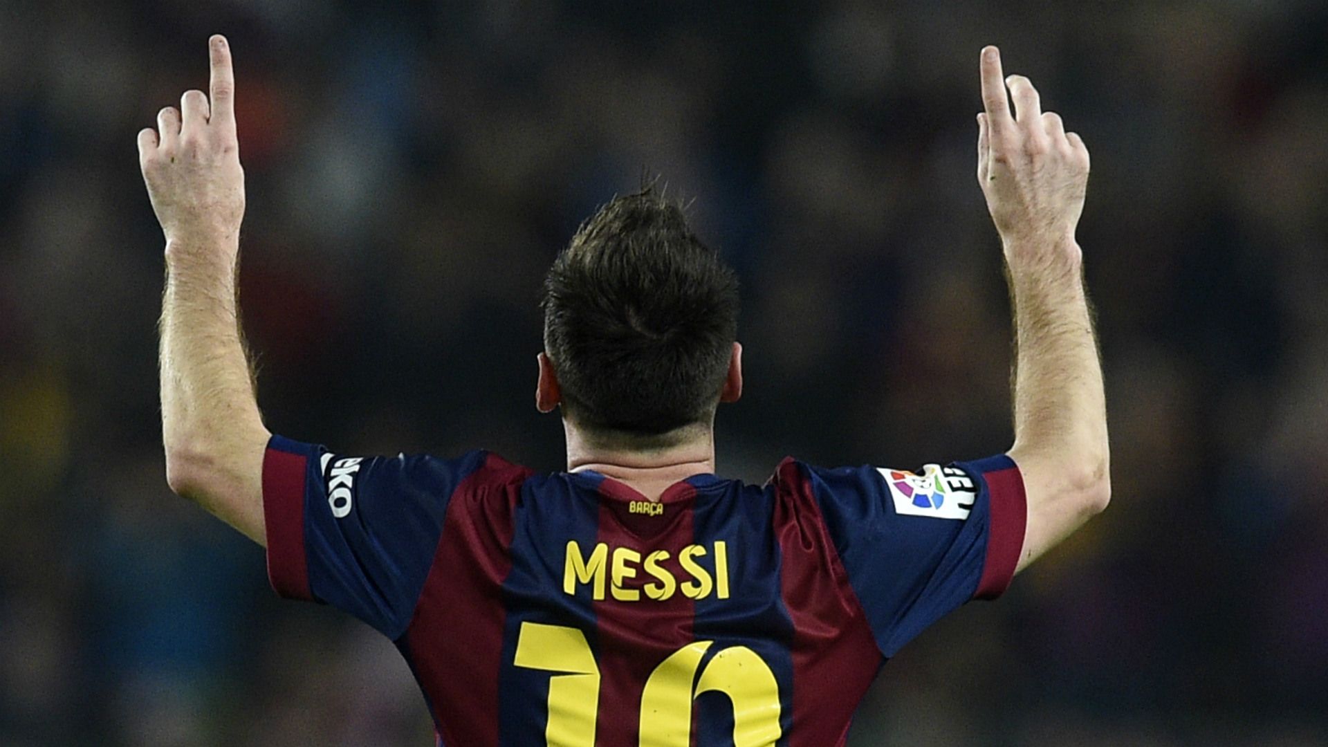 Lionel Messi Barcelona Sevilla La Liga 22112014