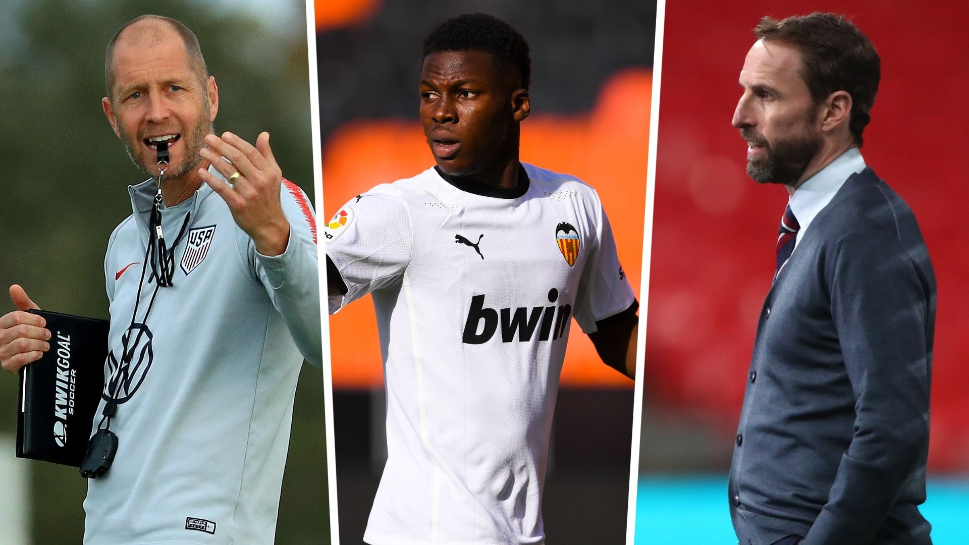 Yunus Musah Greg Berhalter Gareth Southgate Valencia USA England GFX