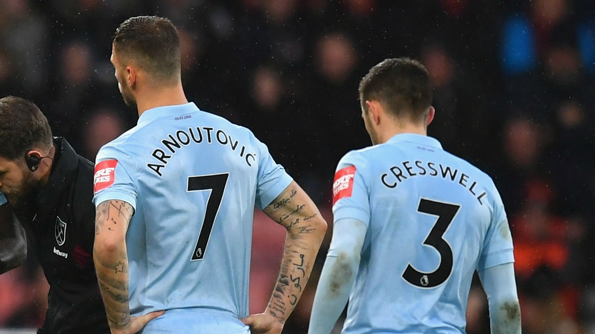 Marko Arnautovic Bournemouth West Ham Premier League