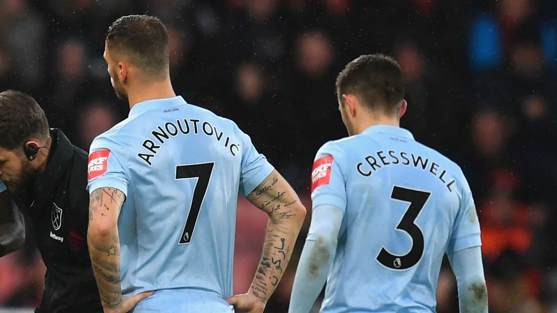 Marko Arnautovic Bournemouth West Ham Premier League