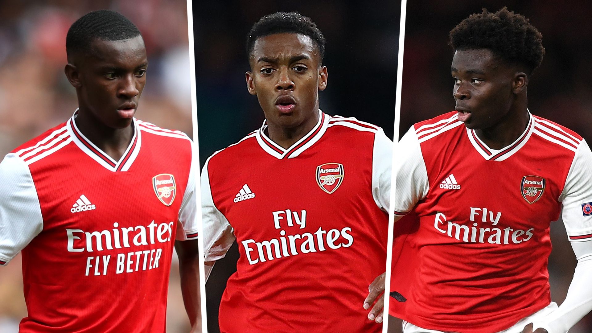 Saka Willock Nketiah Arsenal