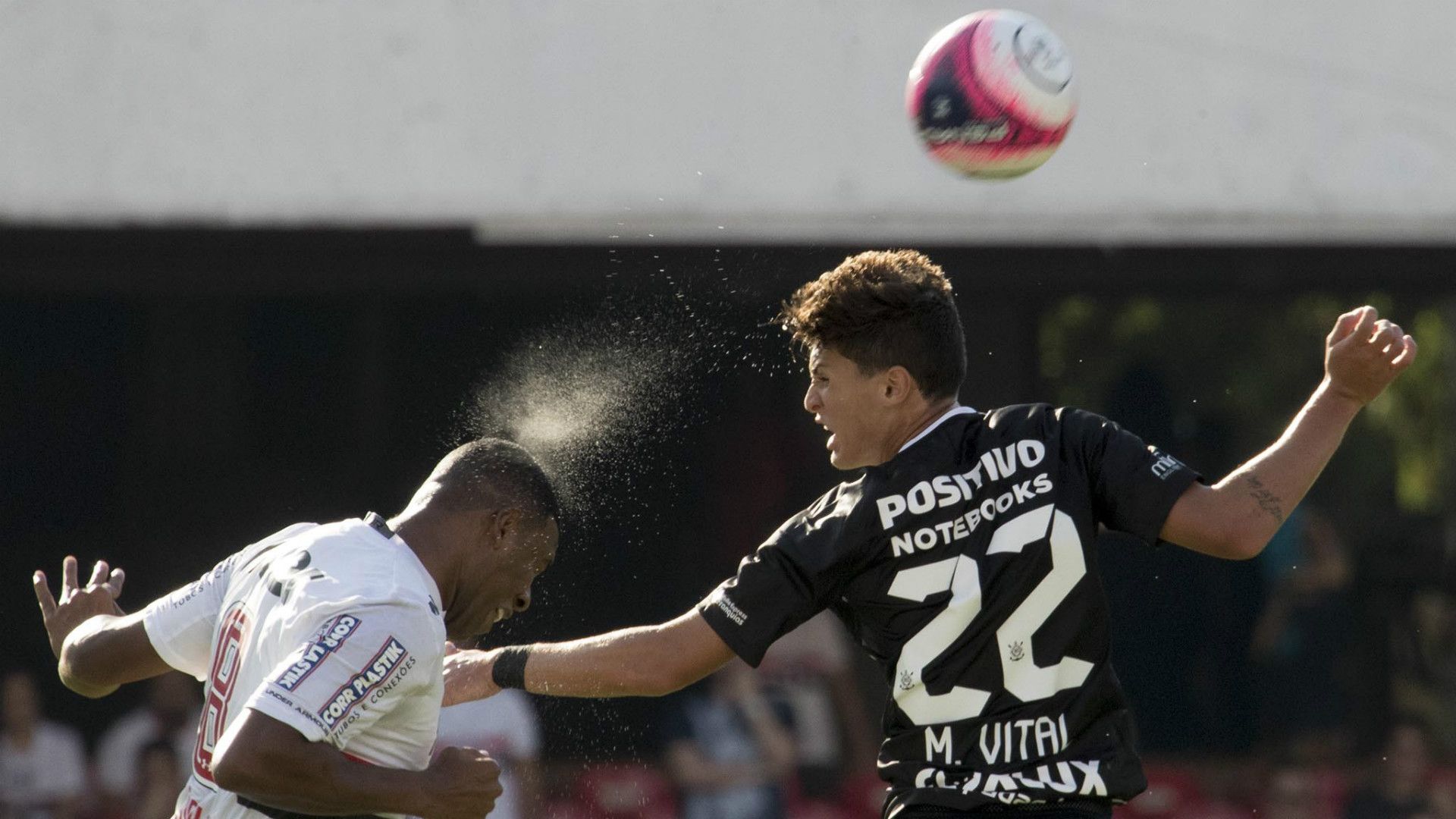 Matheus Vital e Jucilei - Corinthians x São Paulo - 25/03/2018