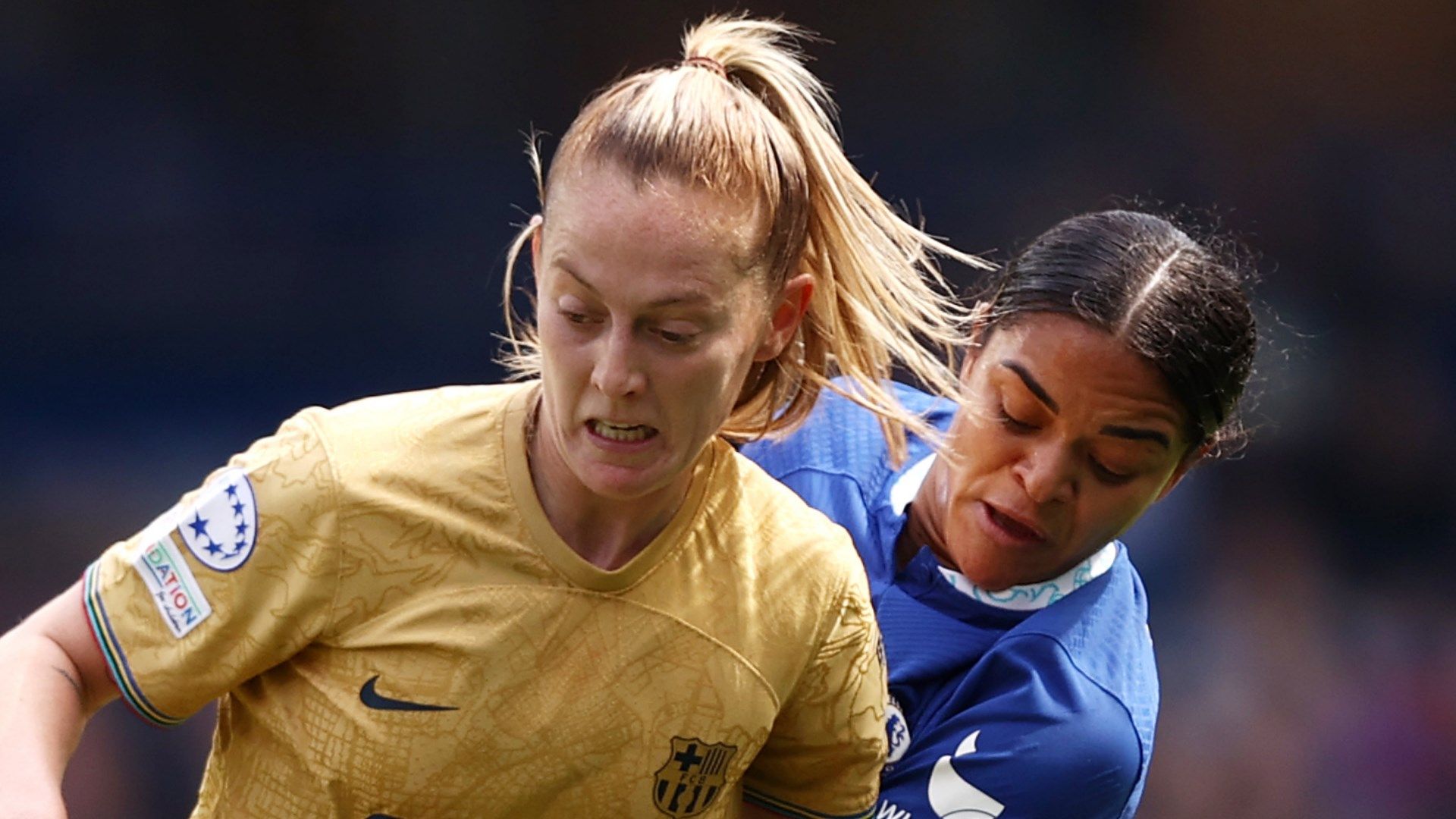 Keira Walsh Jess Carter Barcelona Chelsea UWCL 2022-23