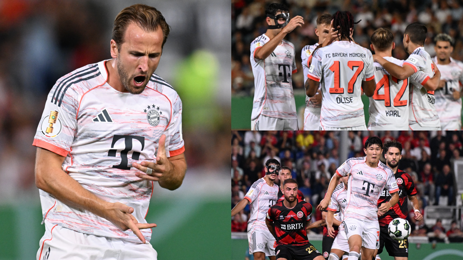 Harry Kane to the rescue! England captain makes up for missed penalty with last-minute winner to spare Bayern Munich’s blushes in tricky DFB Pokal clash against third-tier Wehen Wiesbaden